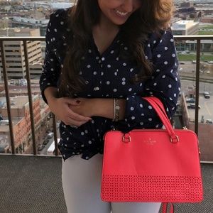 Polka Dot Button Down